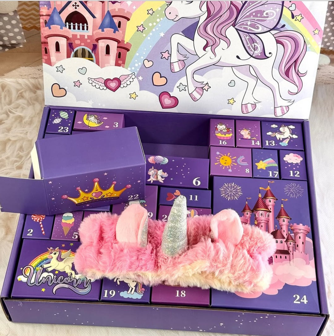 Unicorn Christmas Advent Calendar | 24 Accessories