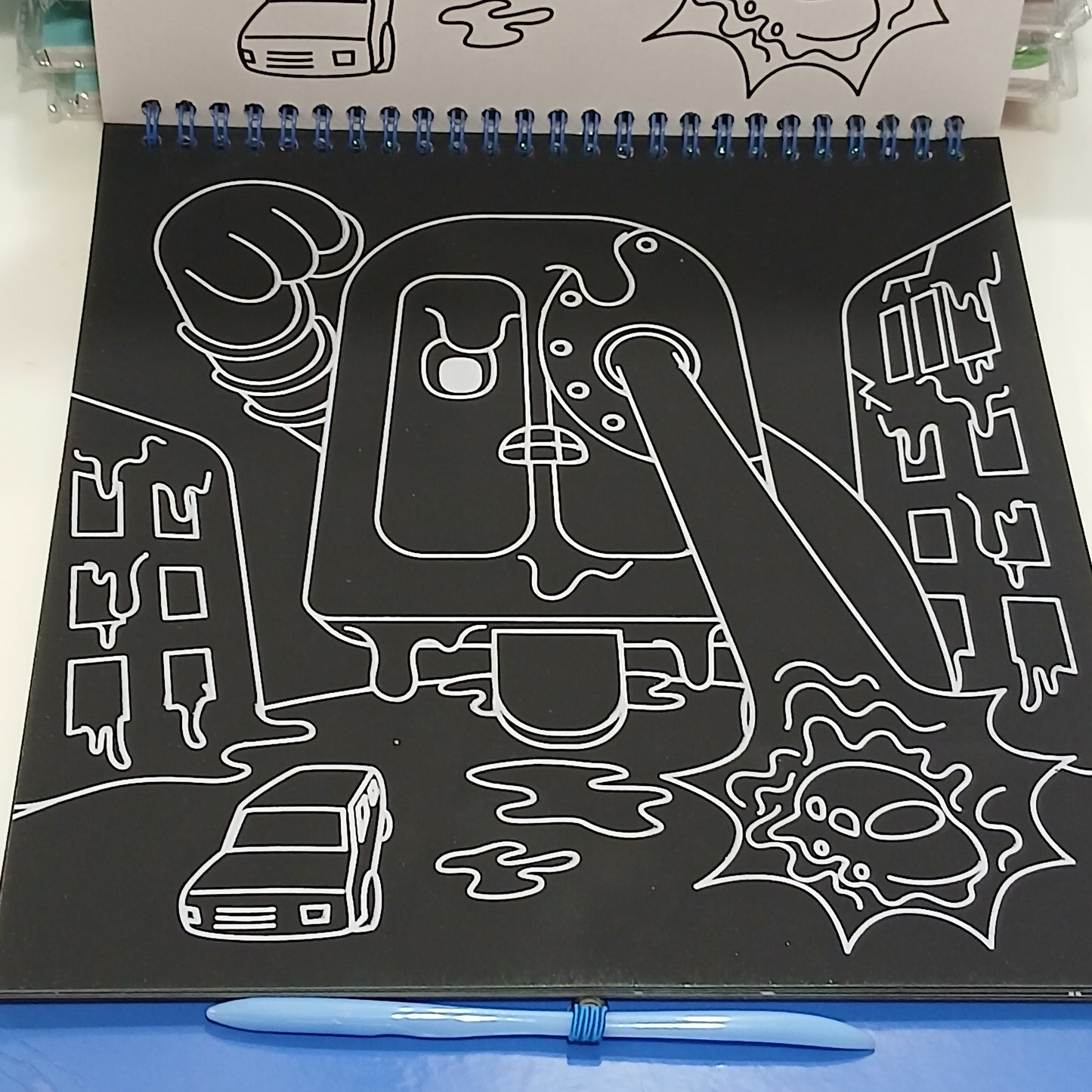 Smiggle By Me! Smigglets Hangry Heroes - Scratch Book | 20 Pages | 6+
