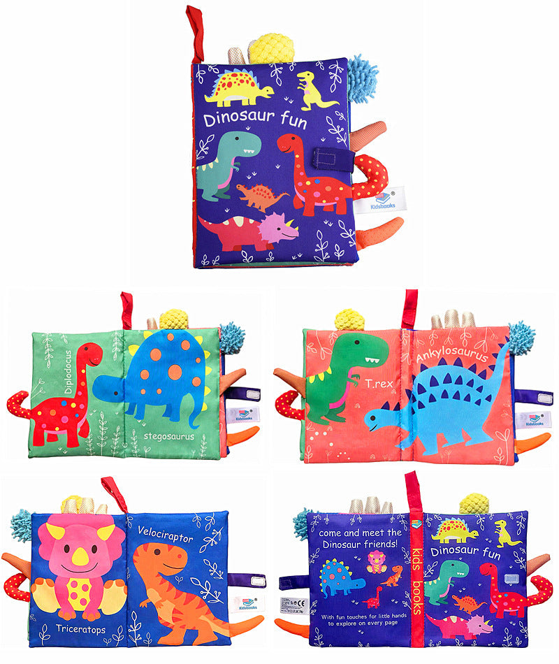 Baby Soft Sensory Cloth Books | 0–2Y