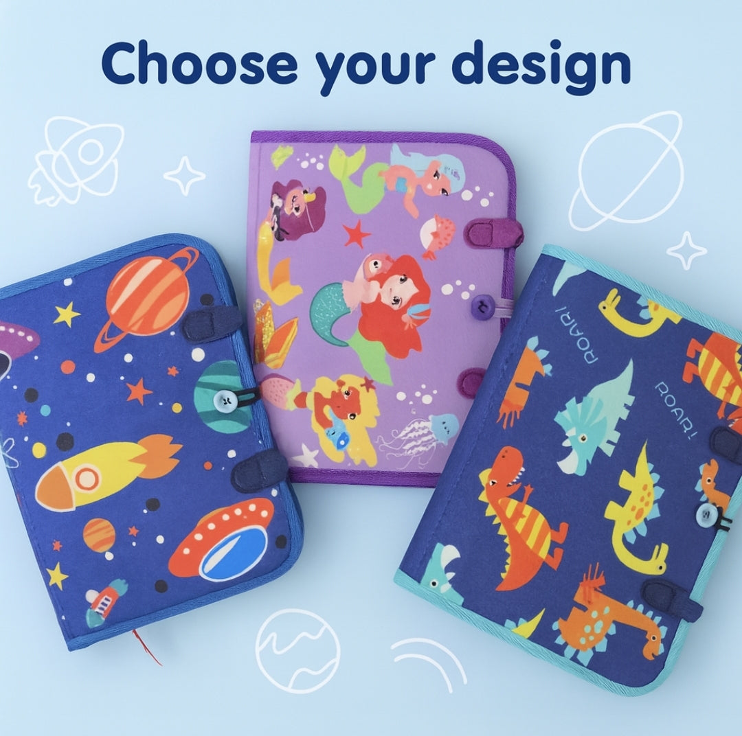 Toddler Busy Board Sensory Preschool Educational Toy For Kids