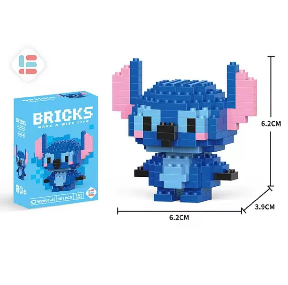 Mini Pixel Character Building Blocks Set – Collection 8+