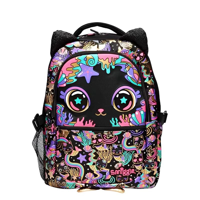 Smiggle Backpack Cat Design 42cm G1-G3