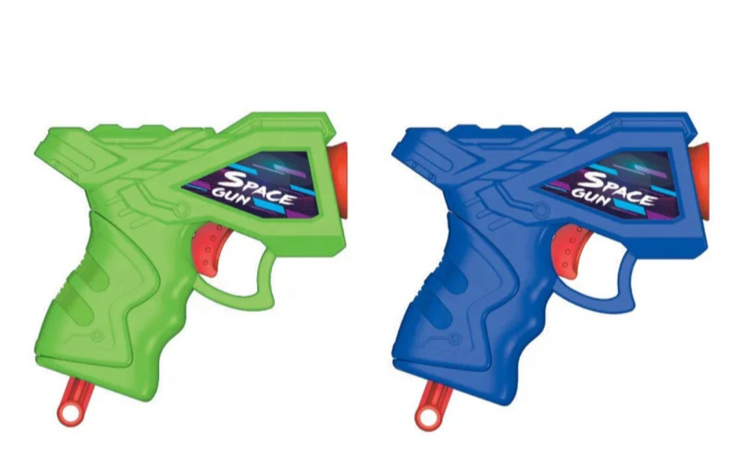 Glow-in-the-Dark Floating Target Shooting Game | 2 Blasters & 10 Foam Balls | 8+