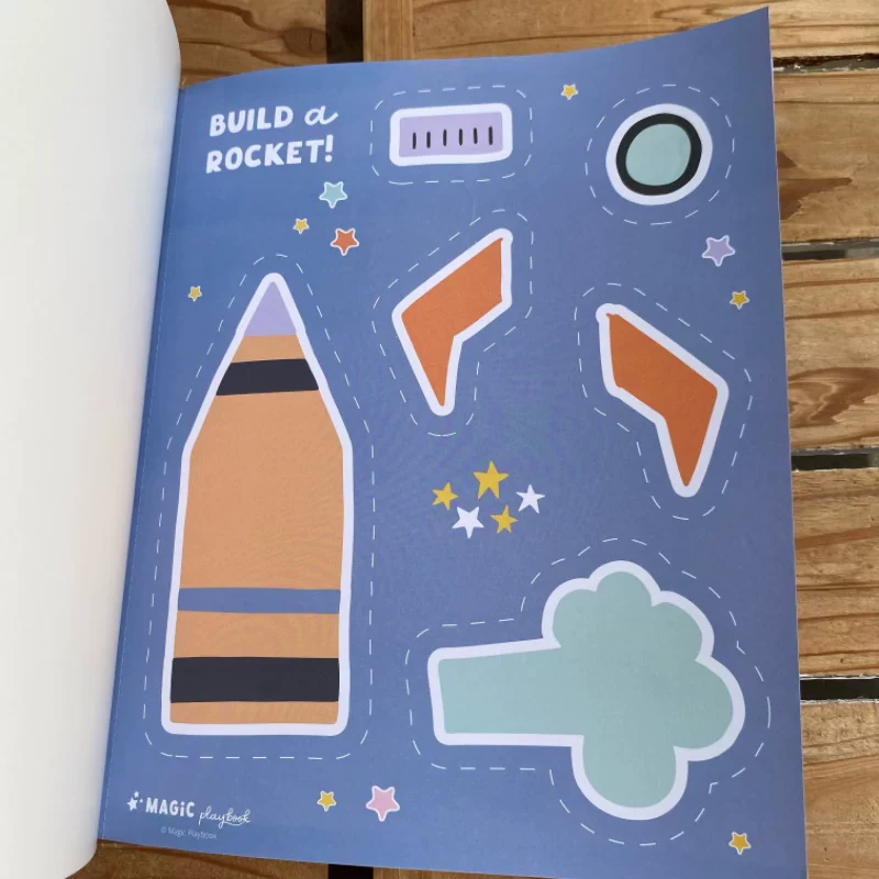 Scissor Skills Book For Kids