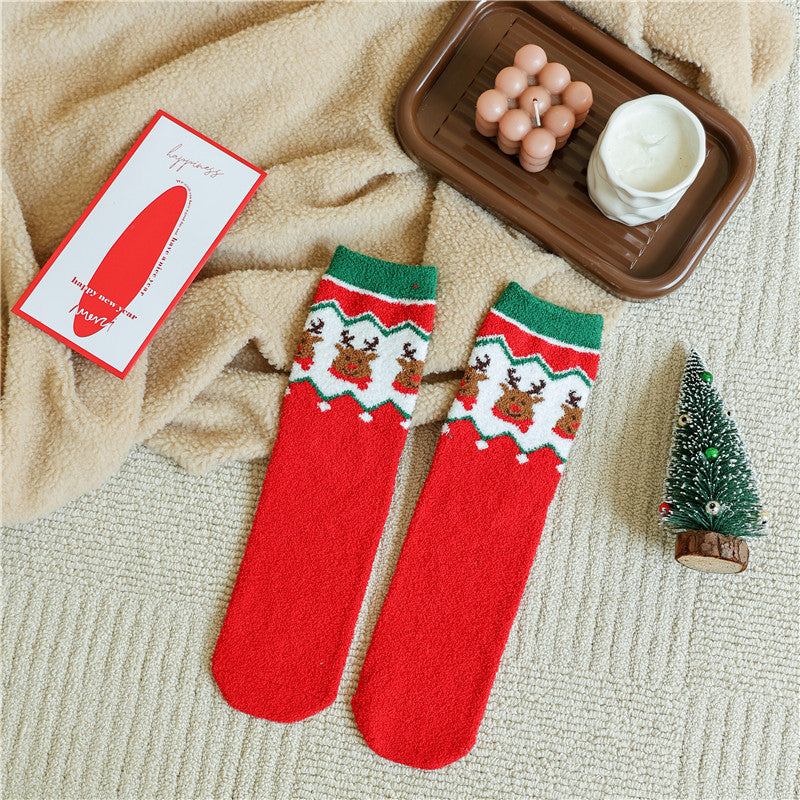 Christmas Cozy Warm Socks Size  35-39