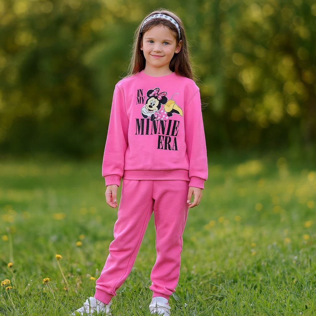 Outfit Soft Light Fleece Minnie Mouse Design Size 8-9y