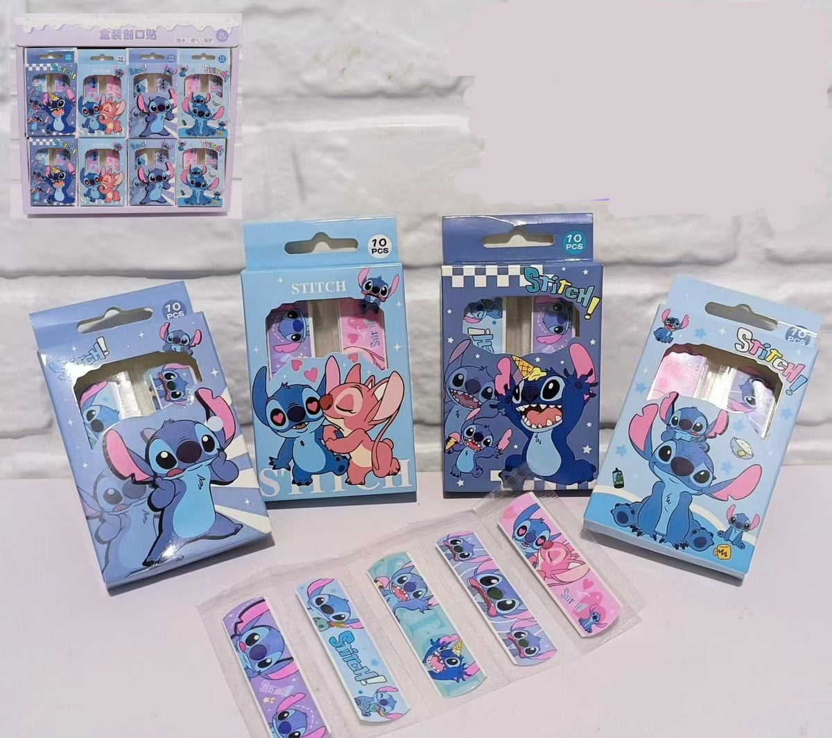 Kids Plasters – Stitch & Pony | 10 Pcs/Pack