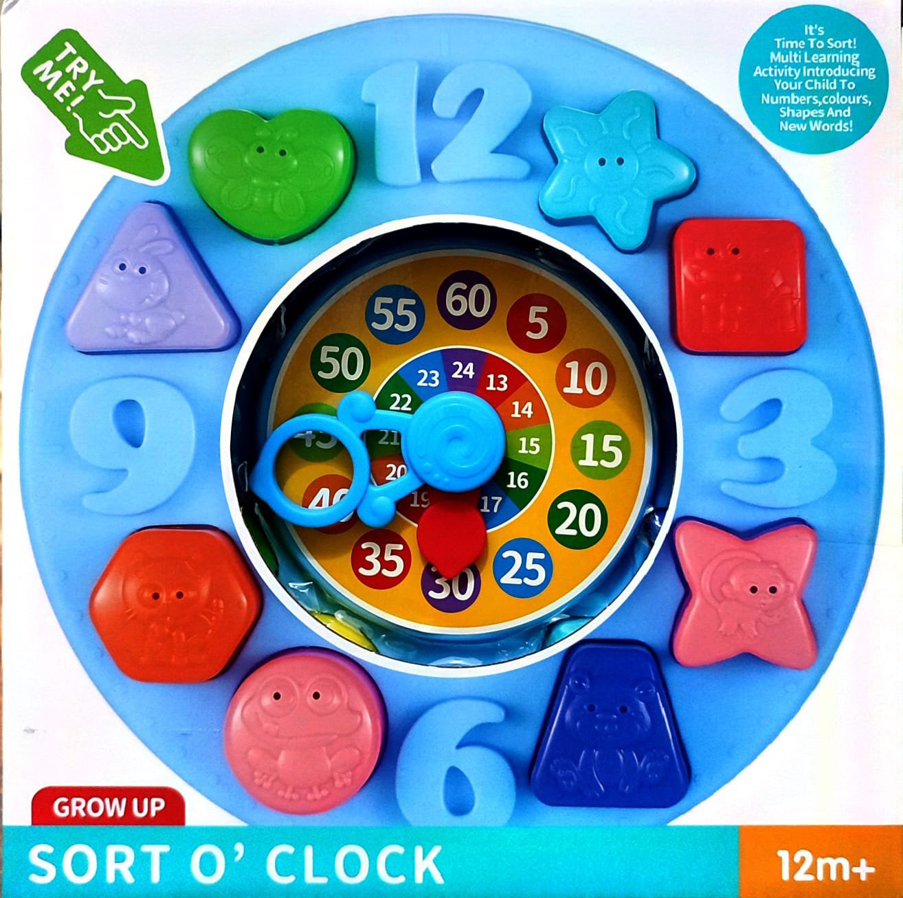 Sort O’ Clock Learning Activity Toy