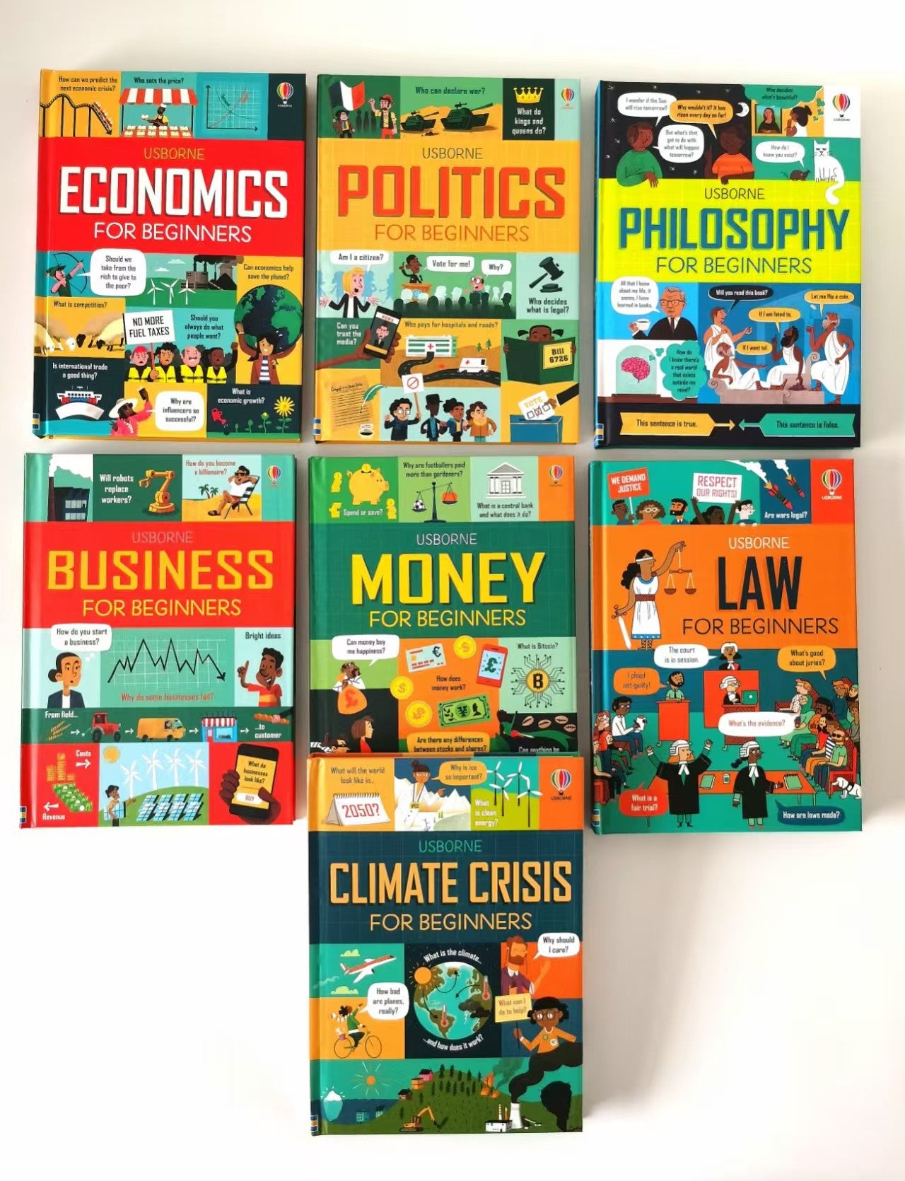 Usborne For Beginners 7 Books Set | Hard Cover | 8+