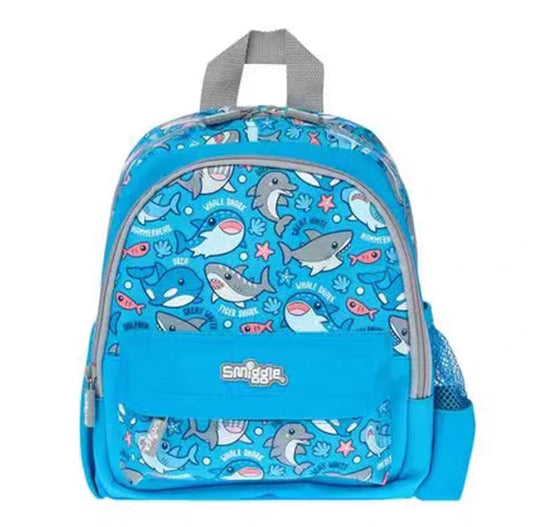 Smiggle Small BAckpack Shark Design 26cm