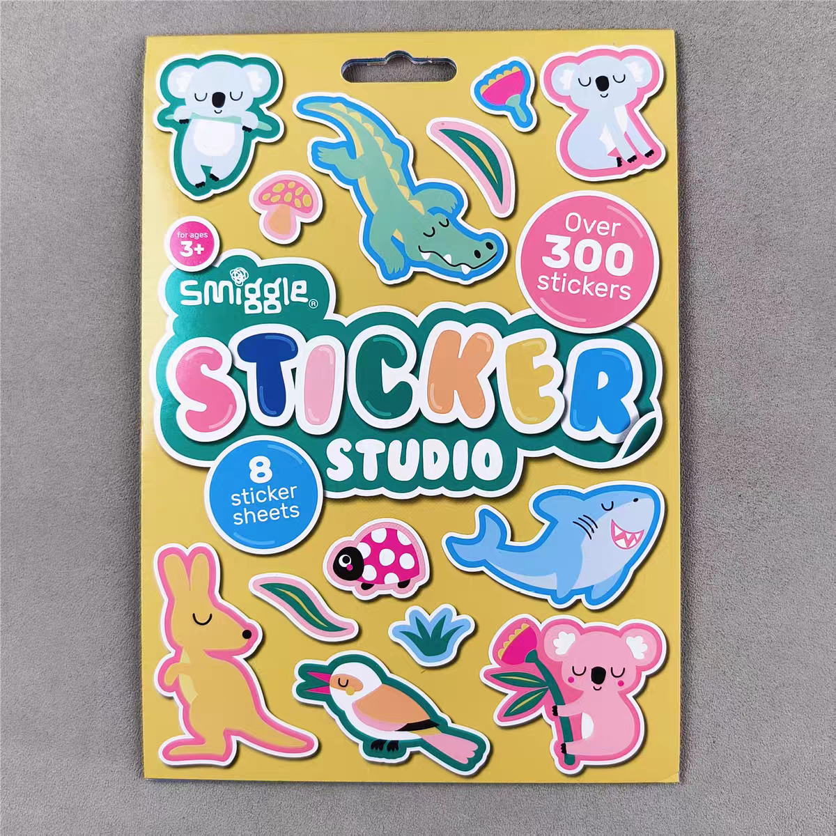 Smiggle Sticker Studio - 8 Sticker Sheets | Over 300 Stickers | 3+