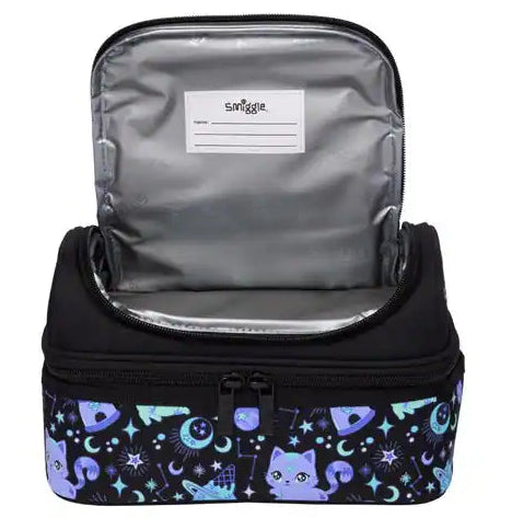 Smiggle Lunch Bag | Black Cat | 24.5×15×15.5cm