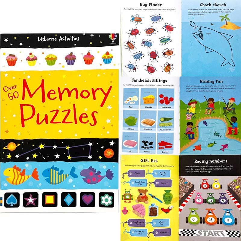 Usborn Activities Puzzle Books