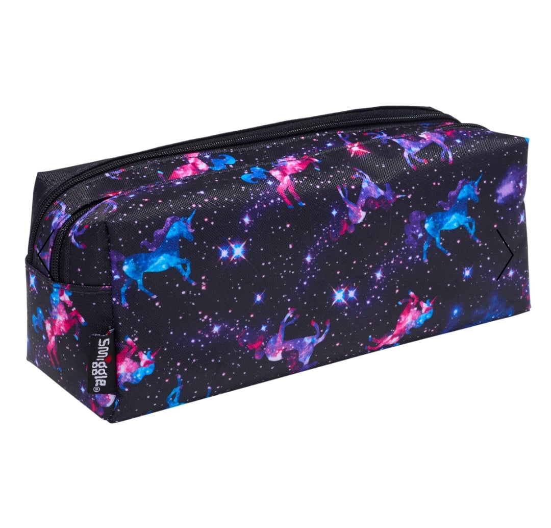 Smiggle Pencil Case Double Zip Unicorn Design