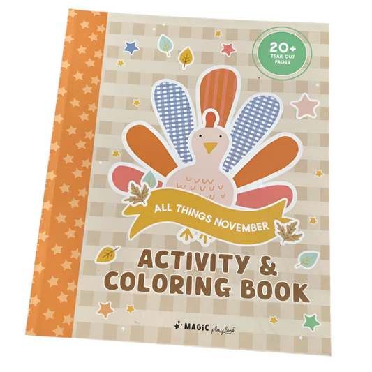 Activity & Coloring Book All Things November
