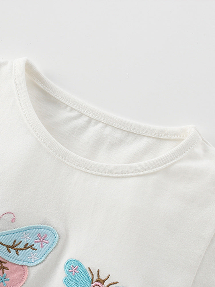 Girls Cotton Butterfly – Soft Summer Outfit (3–10Y)