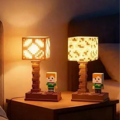 Table Lamp Minecraft | USB Rechargeable