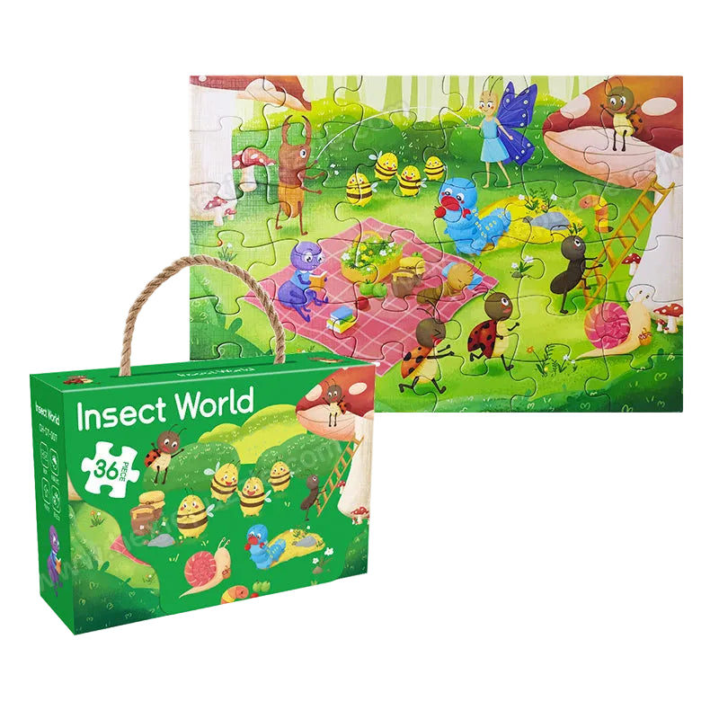 Kids 36-Piece Educational Jigsaw Puzzle | 3+