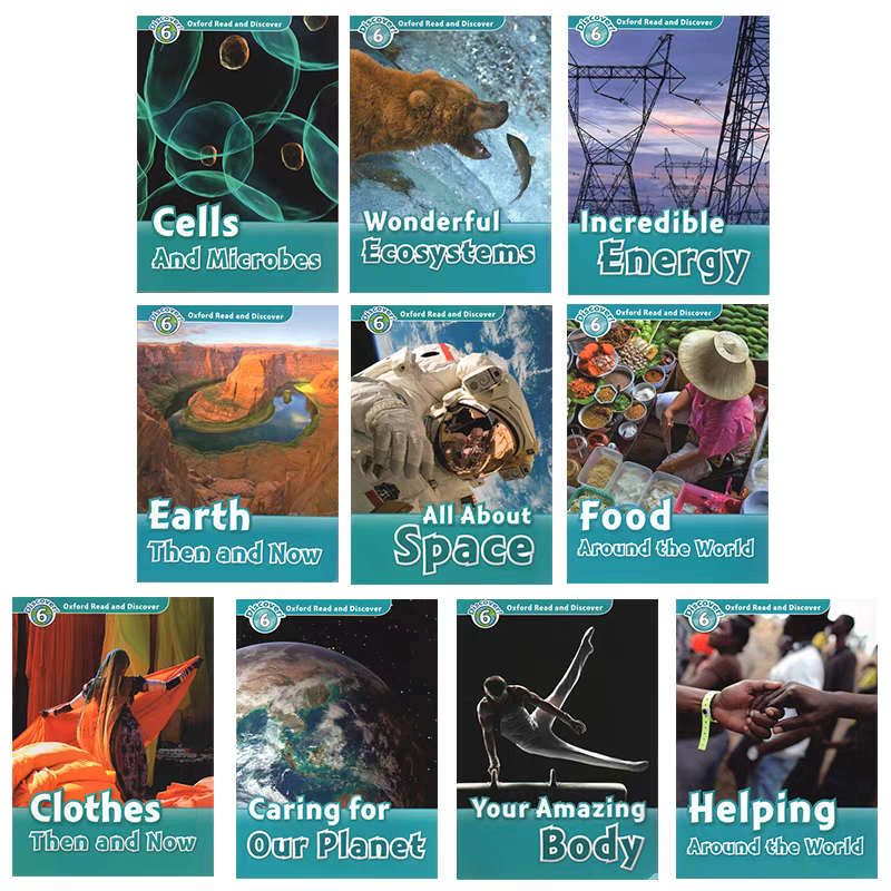 Oxford Read And Discover Level 1-6 | Books Set | Soft Cover | 9+