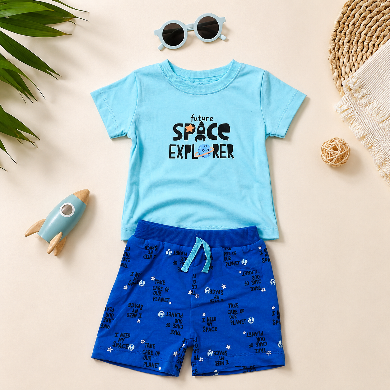 Future Space Explorer Summer 3pcs Set | Size 12-18M