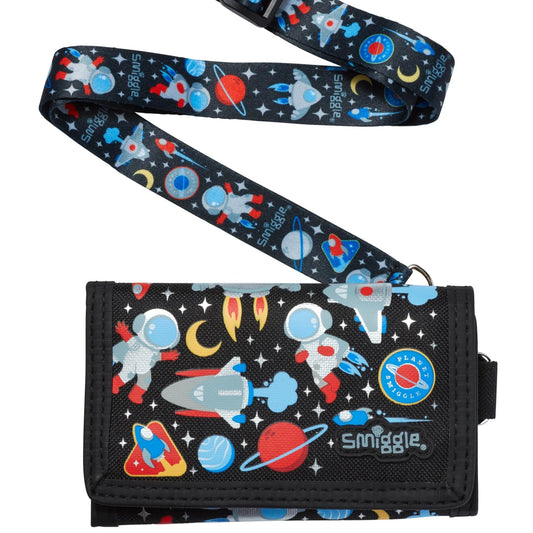 Smiggle Space Wallet Lanyard