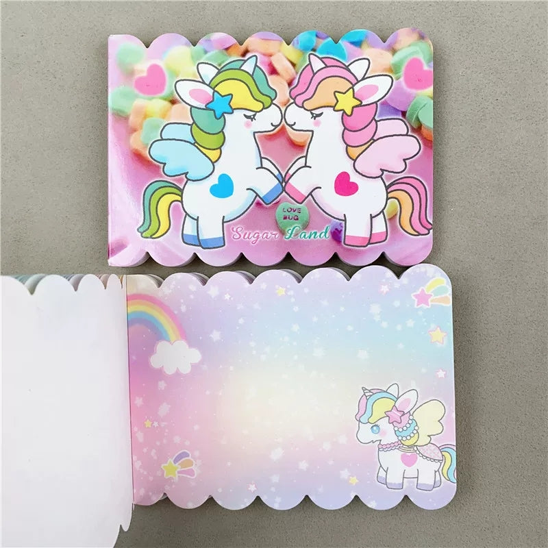 Unicorn Mini Notebook for Kids – Cute Pocket Memo Pads