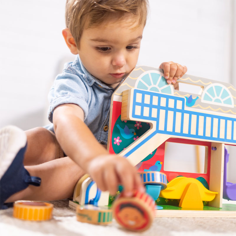 Wood Toy Melissa & Doug Go Tots Schoolyard Tumble