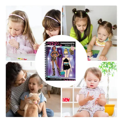 Activity Sticker Book Fashionista