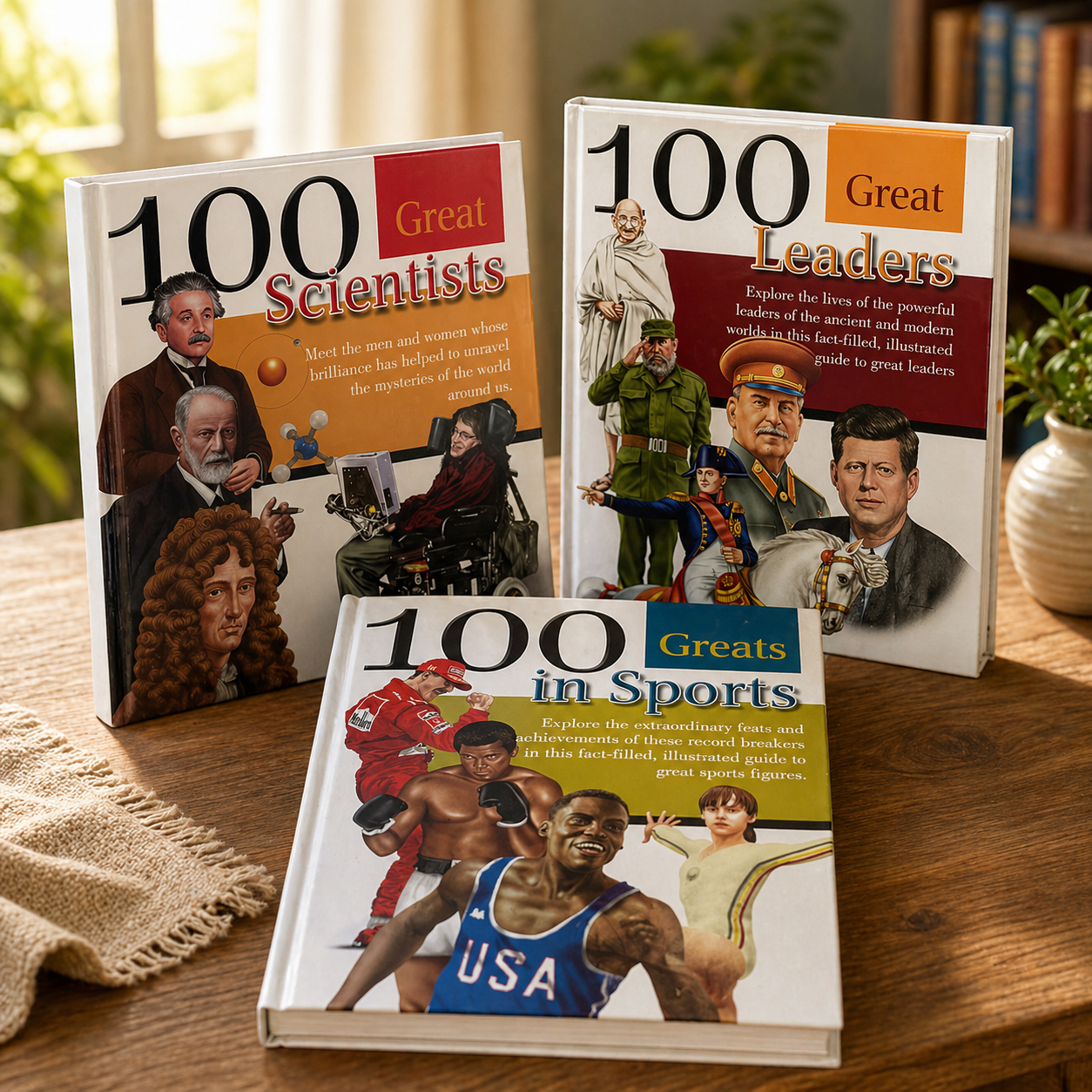 100 Great Educational Books Set for Kids | 8+