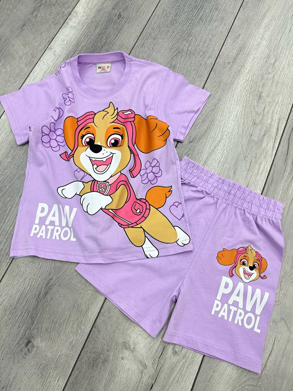 Girls Cotton Paw Patrol – Soft Summer Outfit | Size 3-10y
