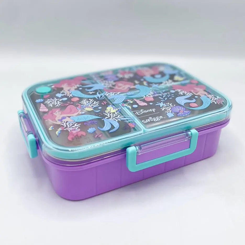 🧊Smiggle Mermaid Lunch Box | Stainless Steel | 23x17x6.5cm