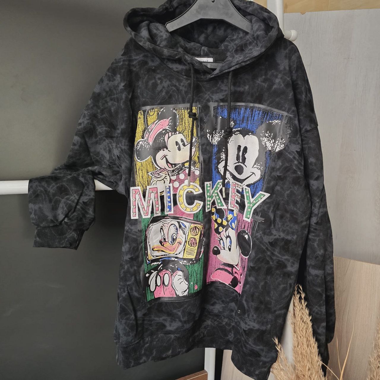 Hoodies Oversized For Kids Hello Kitty & Minnie/Mickey Mouse Design