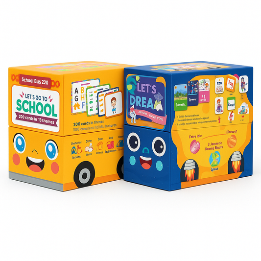 Bus Cards Learning Toy For Kids