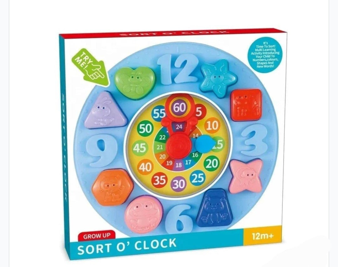 Sort O’ Clock Learning Activity Toy