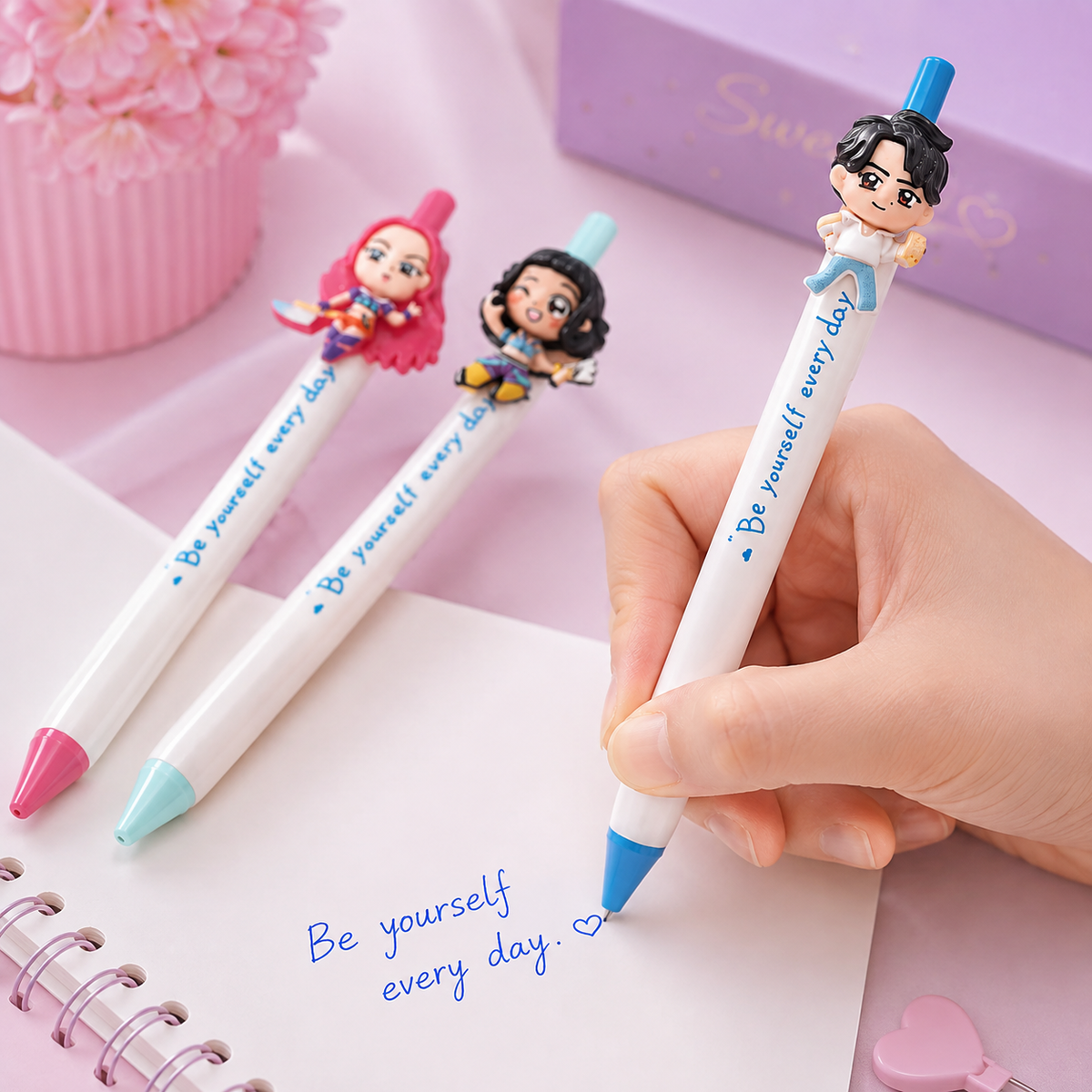 K-Pop Demon Hunters Fashion Pen – Assorted Designs
