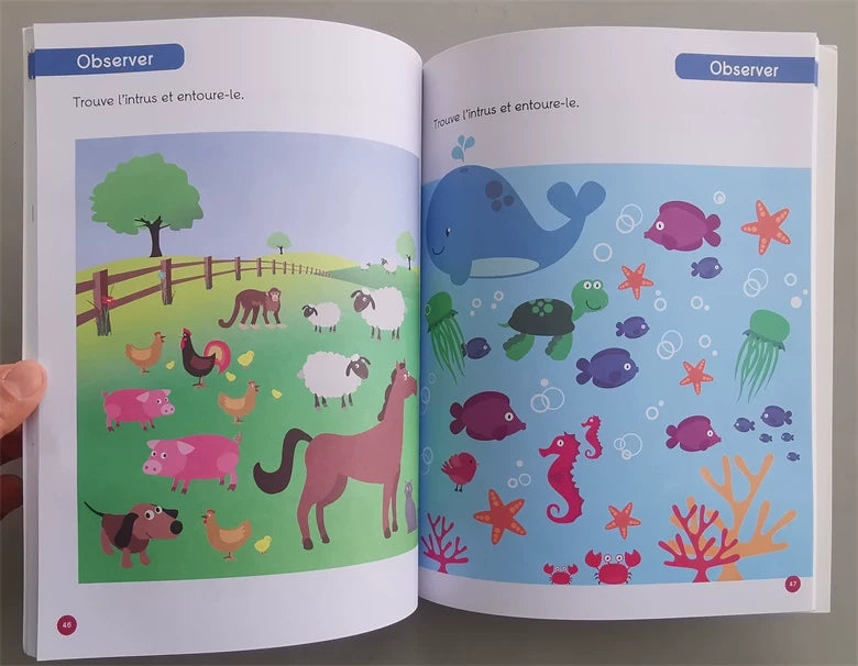 Mon Cahier D'exercices - Educational French Book | Soft Cover | 5+