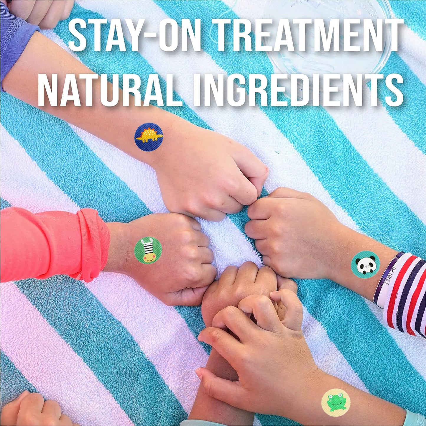 Mosquito Repellent Patches Animal Stickers 36 Pcs