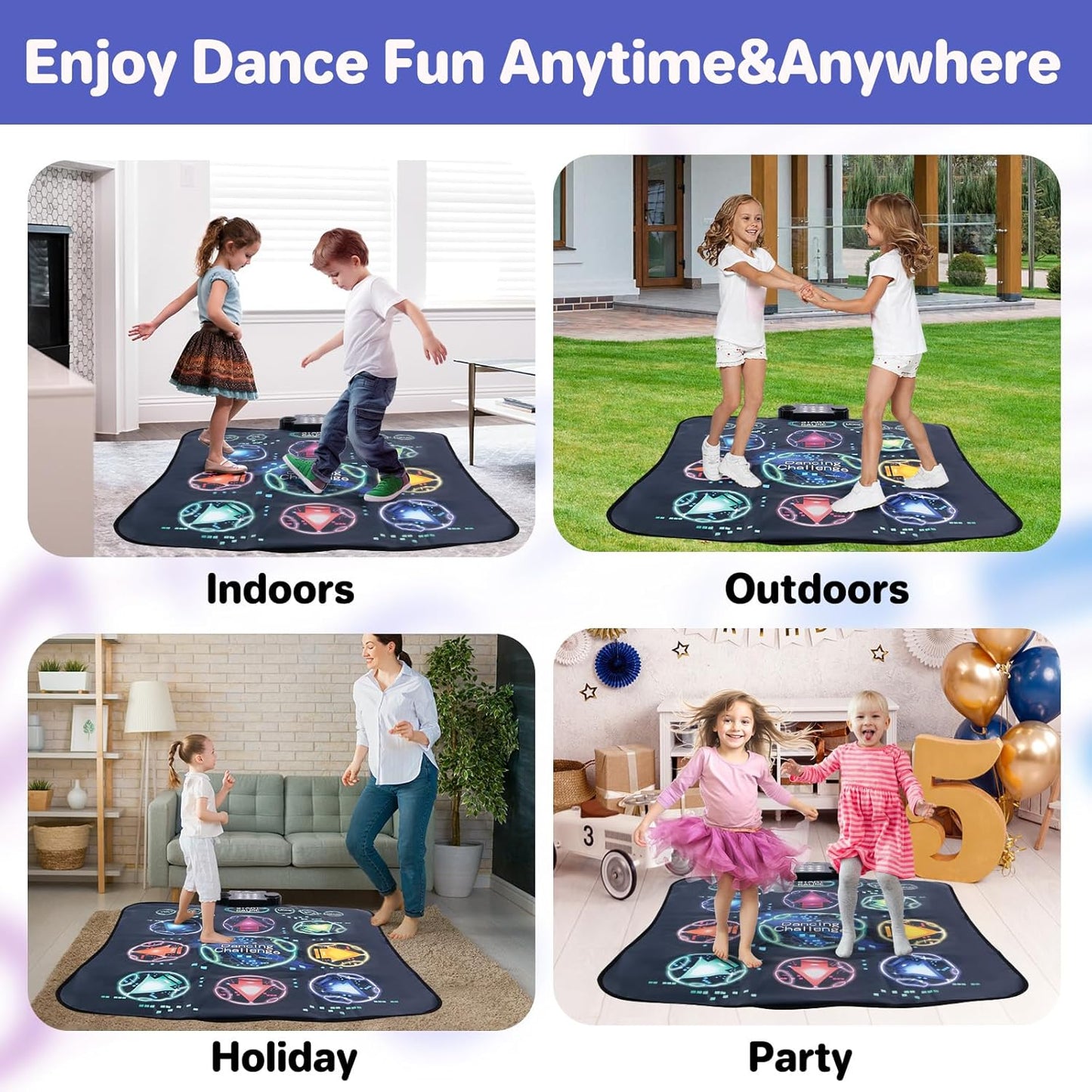 Dancing Challenge Play Mat For Kids