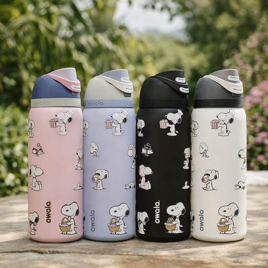 Owala Bottle Stainless Steel Free Sip Leak-proof Snoopy Design 480-710-950ml