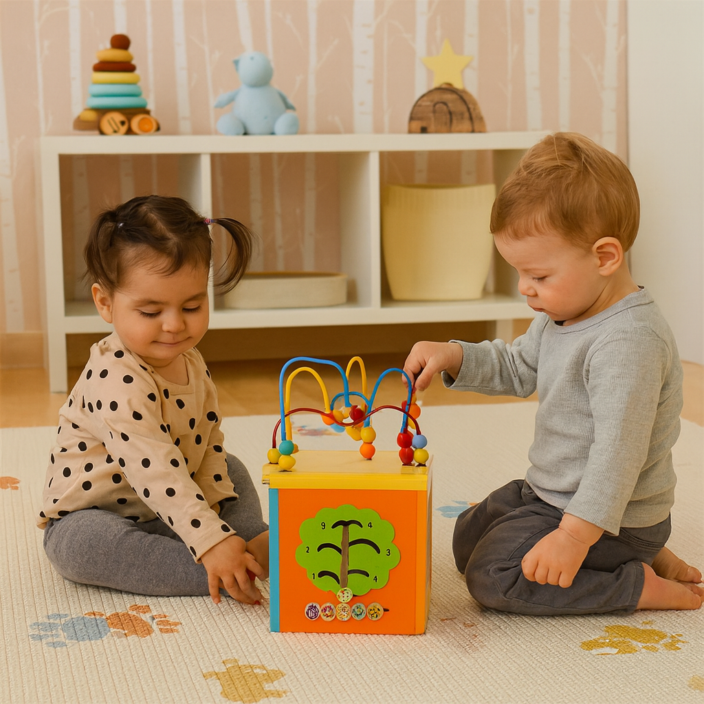 All Round Bead Wood Toy For Kids Ages 3+
