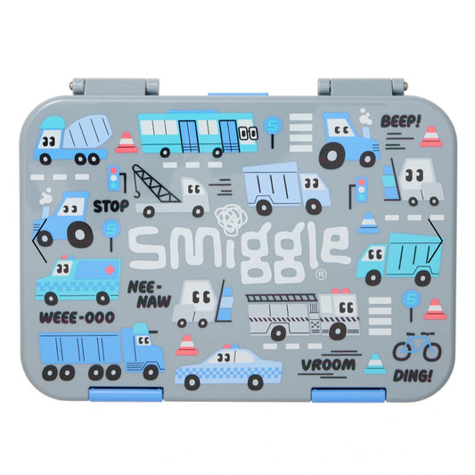 Smiggle Lunch Box Vehicles | Mixer Truck | 21x15x4.5cm