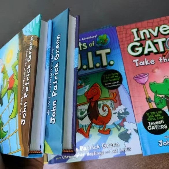 Investigators By Jhon Patrick Green - 12 Books Set | Hard Cover | 7+