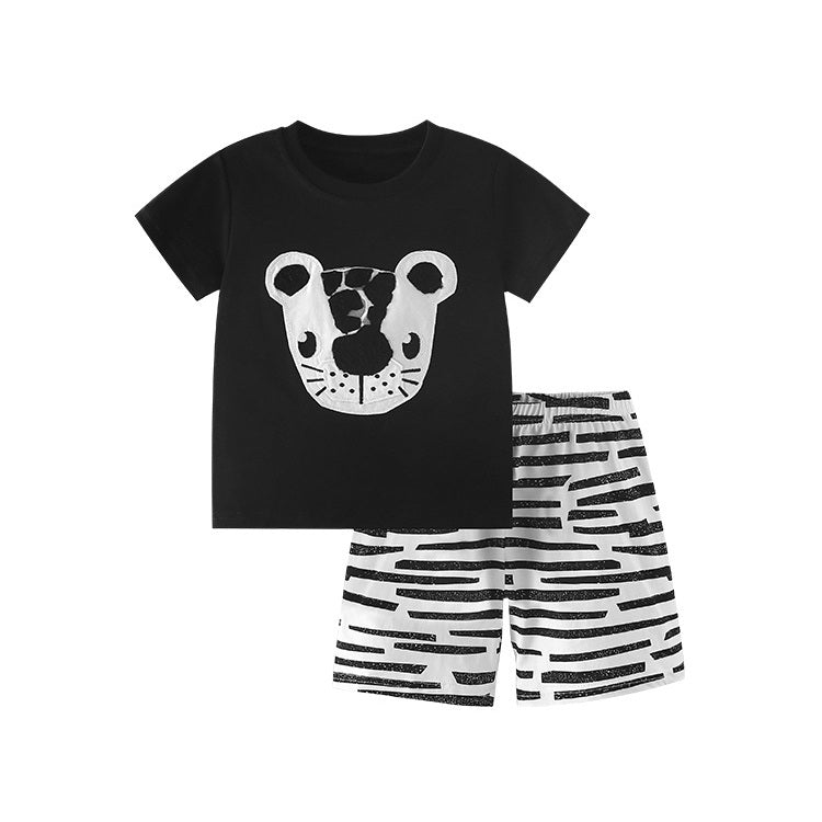 Boys Cotton Tiger – Soft Summer Outfit (3-10Y)