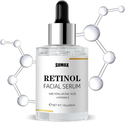 Sumax Retinol Facial Serum With Hyaluronic Acid + Vitamin E 45ml