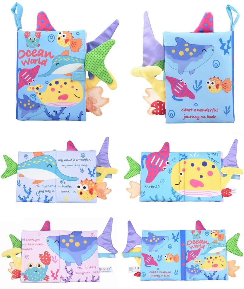 Baby Soft Sensory Cloth Books | 0–2Y
