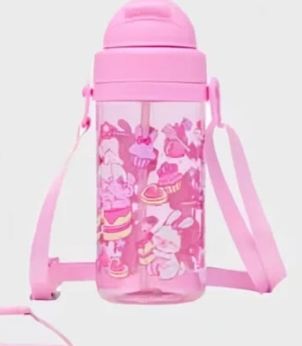 Smiggle  Rabbit Design 4pcs Set Backpack 26cm Lunch Bag Case Bottle