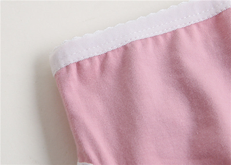 Girls Cotton Panties-Pink Dots (1 pc) | Size 2–12Y