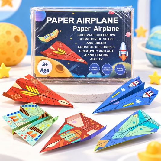 Kids' Paper Airplane Origami Kit | 3+