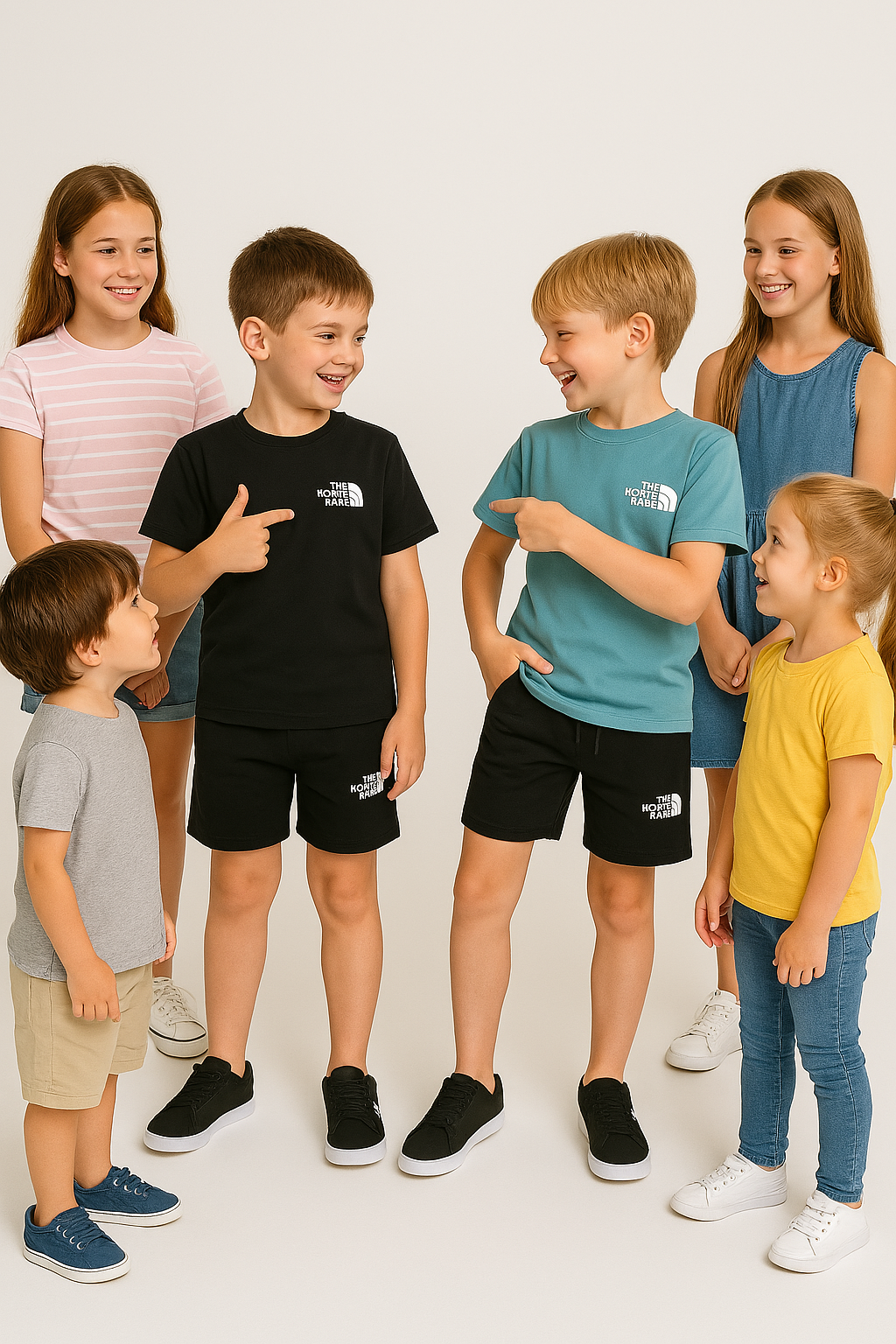 Outfit For Boys The North Face Set Of 2 Pcs Size 3-14y
