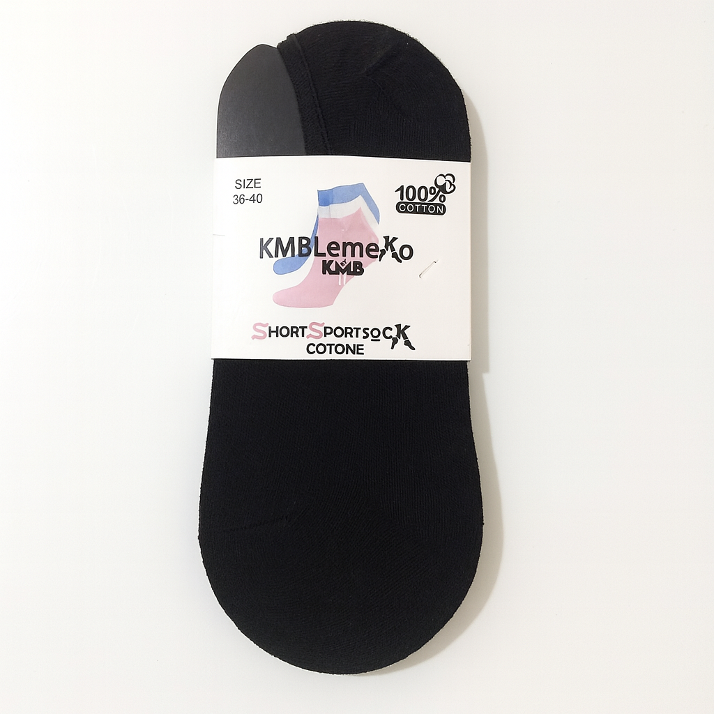 Shorts Socks Cotton 100% Size 36-40 (2 Pairs Set)